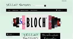 Desktop Screenshot of bellasfactory.com
